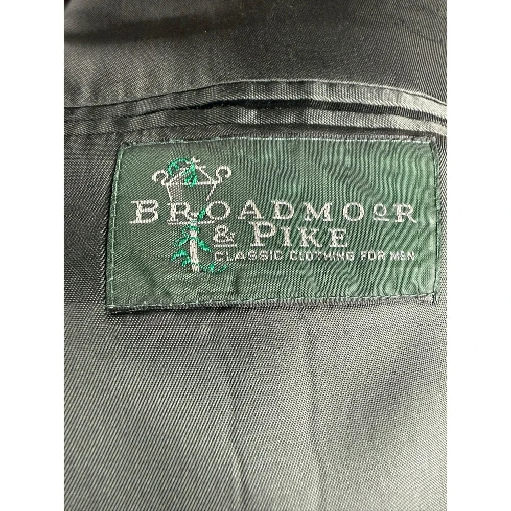 Brooks & Pike Herringbone‎ Blazer 44L Wool Nordstrom Gray USA Made